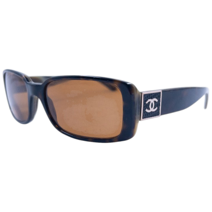 Vintage Chanel Tortoise Shell Sunglasses