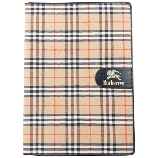 Vintage 90s Burberry Nova Check Planner