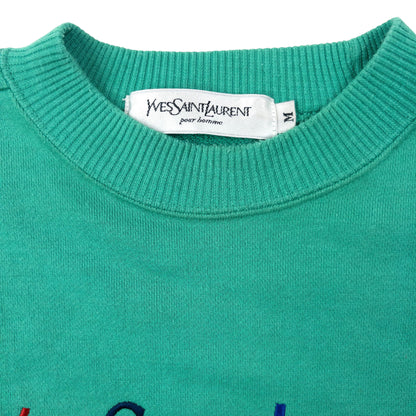 Vintage 90s YSL Yves Saint Laurent Embroidered Sweatshirt Size XS