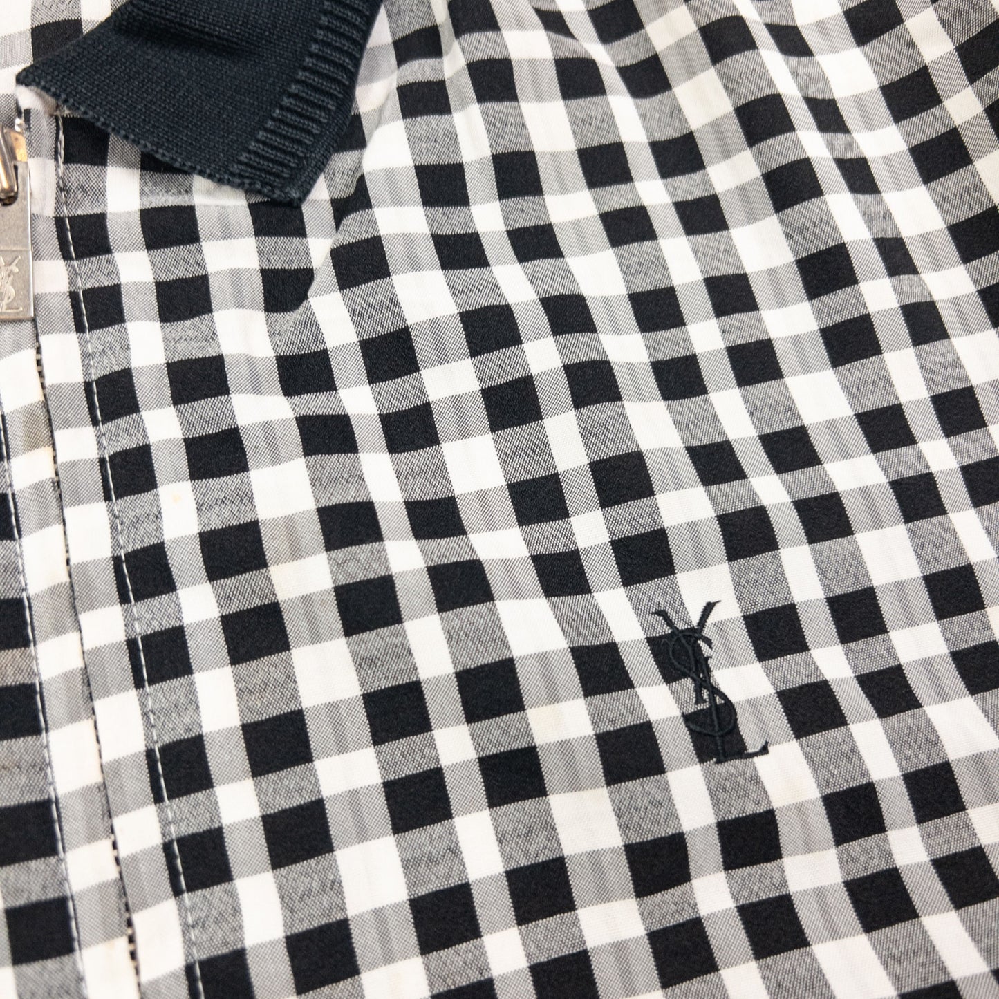 Vintage YSL Yves Saint Laurent Harrington Jacket Size L