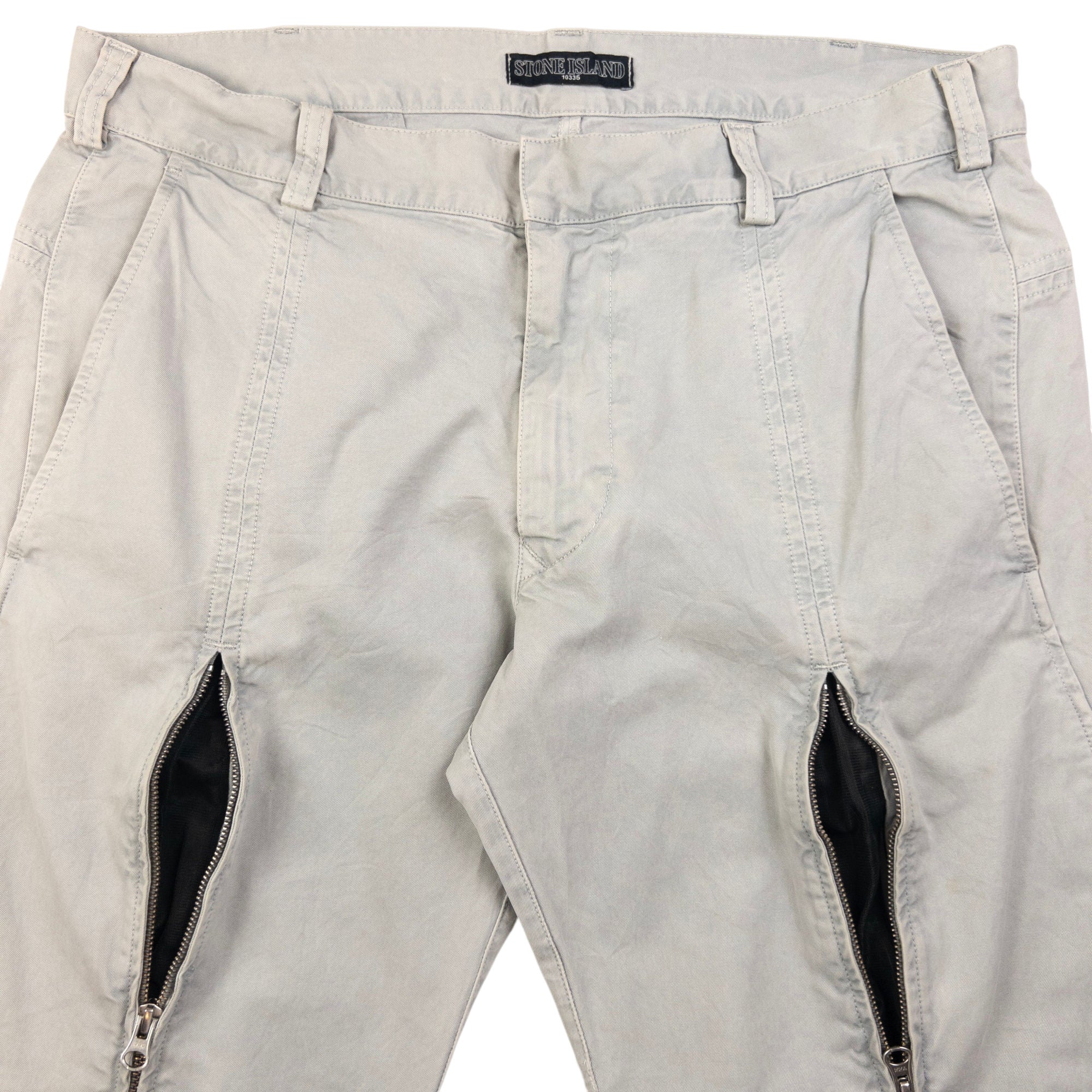 Vintage Stone Island Zip Leg Trousers Size W34