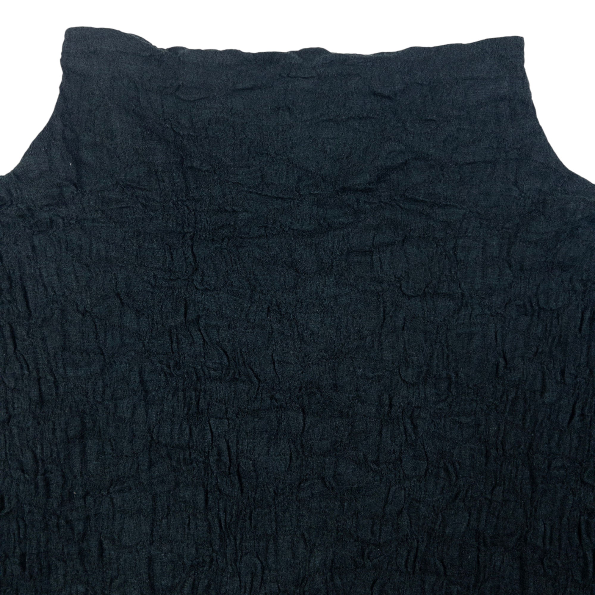 Vintage Plantation By Issey Miyake Mock Neck Long Sleeve Top Womens Size M