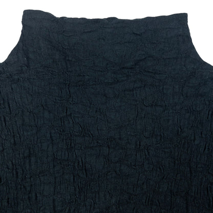 Vintage Plantation By Issey Miyake Mock Neck Long Sleeve Top Womens Size M