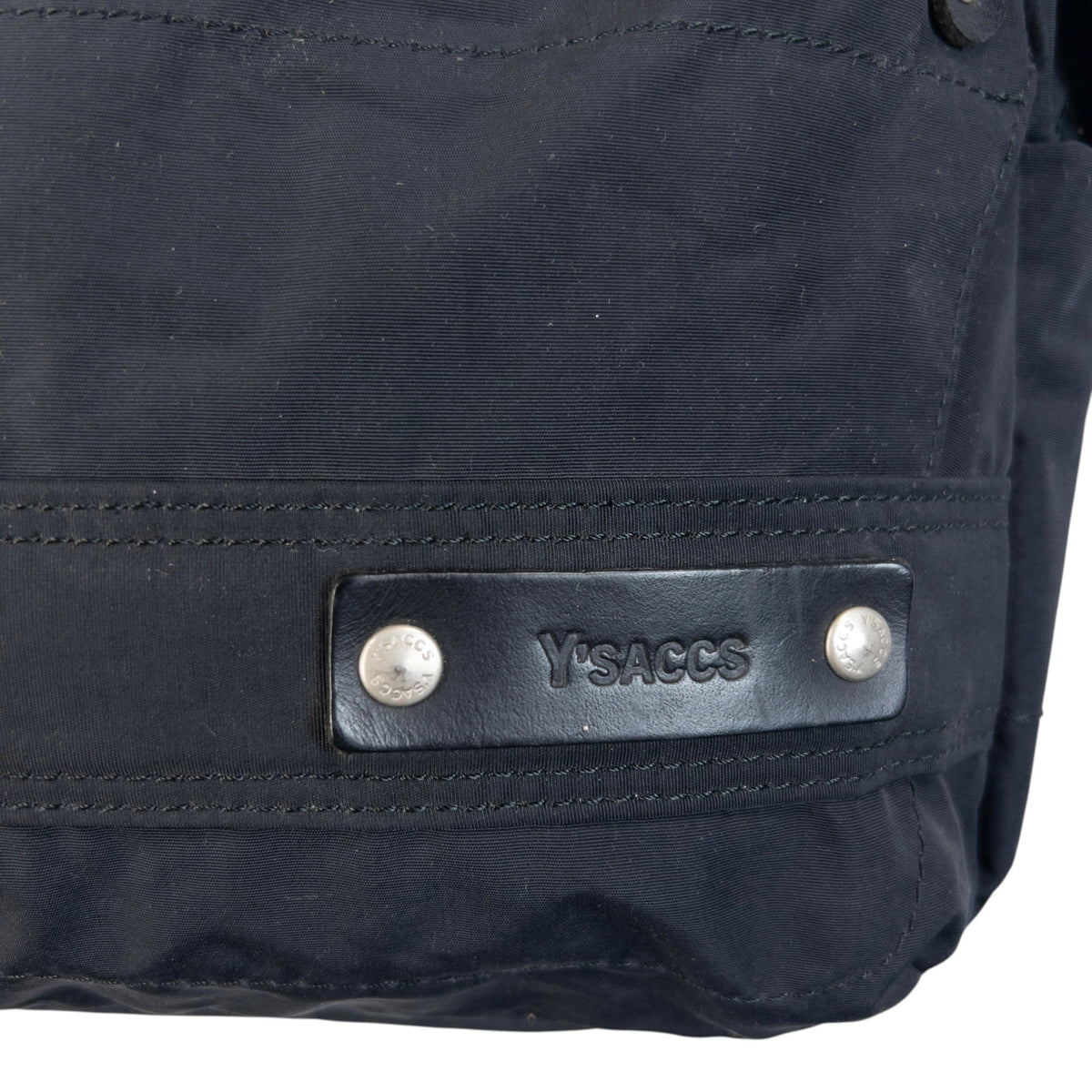 Vintage 90s Y'Saccs By Yohji Yamamoto Crossbody Bag in black, photo 7