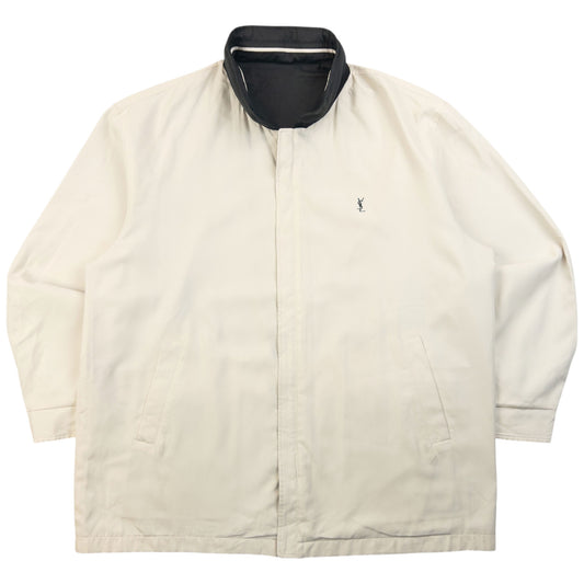 Vintage 90s YSL Yves Saint Laurent Reversible Jacket Size XL