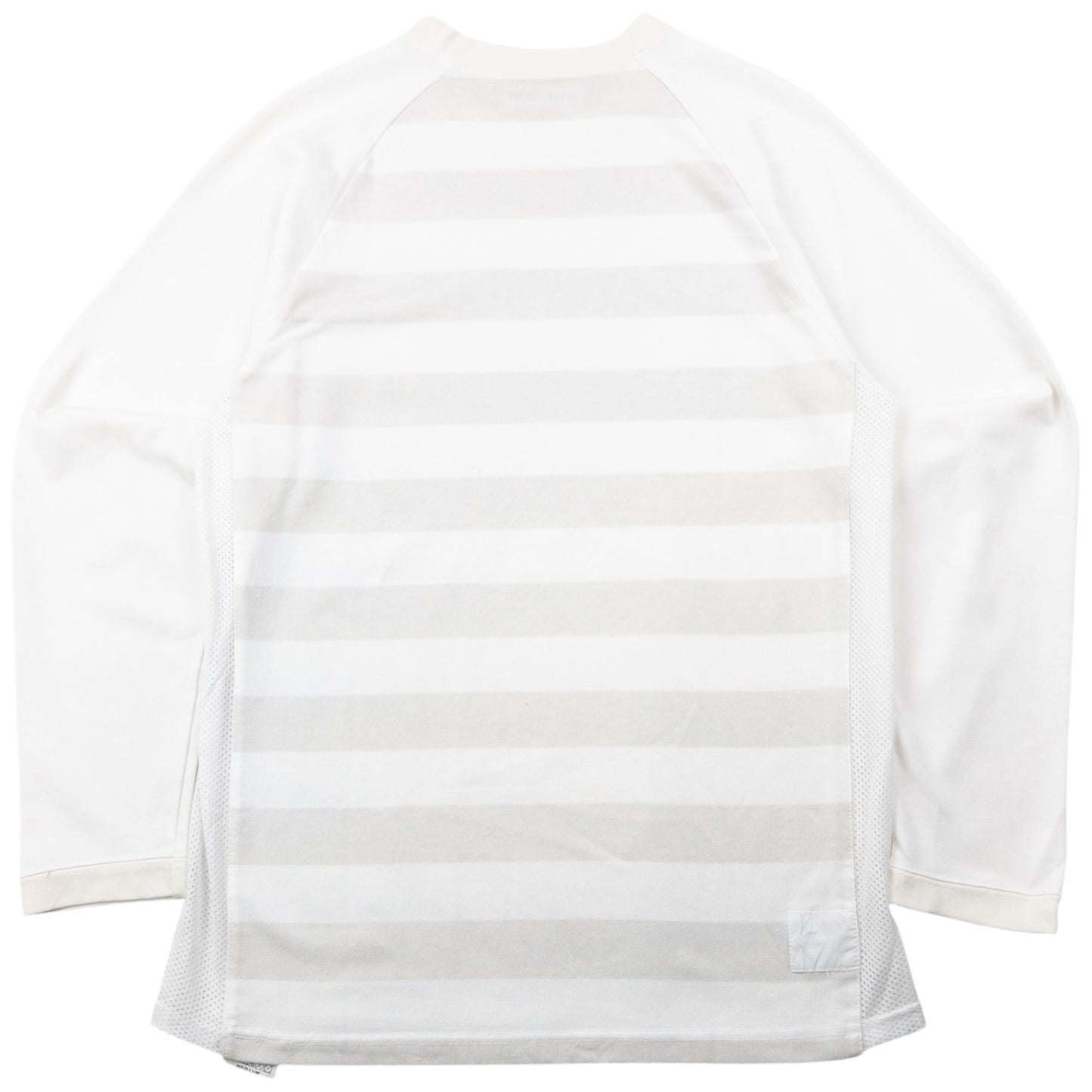 Vintage 90s Good Enough RESONATE Striped Long Sleeve T Shirt Size M