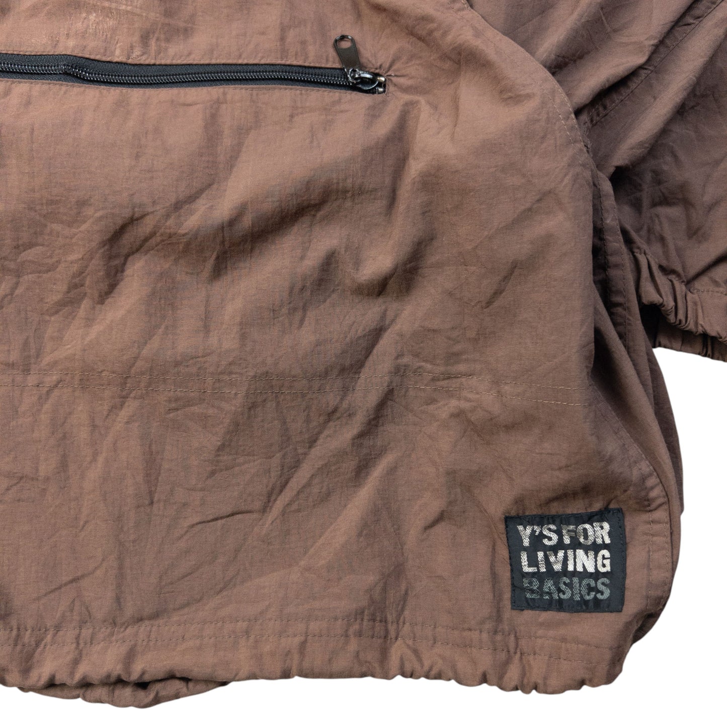 Vintage 90s Yohji Yamamoto Packable Q Zip Jacket Size L