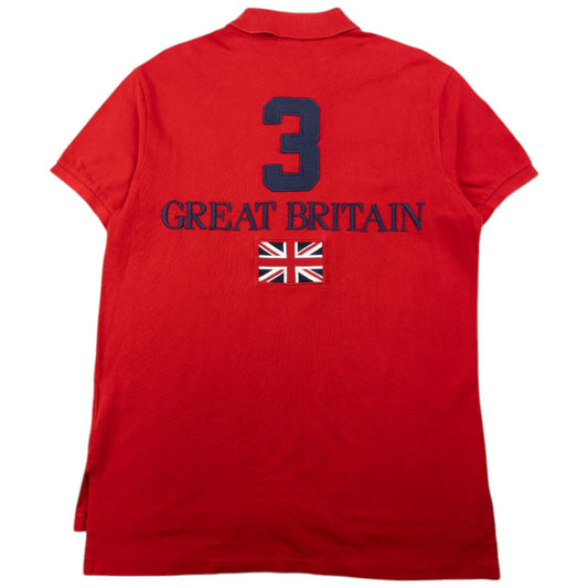 Vintage Polo Ralph Lauren Great Britain Polo Shirt Size M