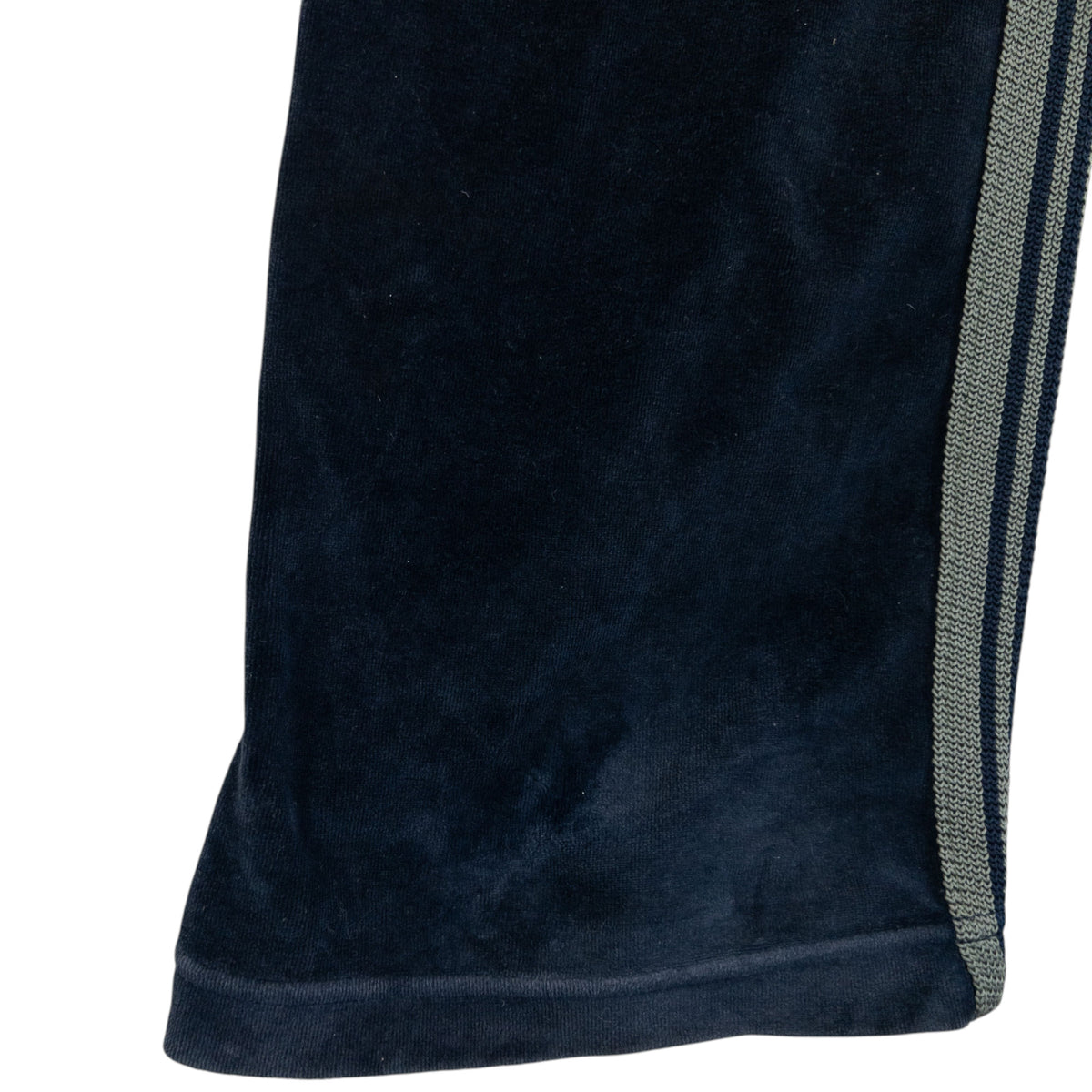 Needles Embroidered Velour Joggers in navy, photo 7