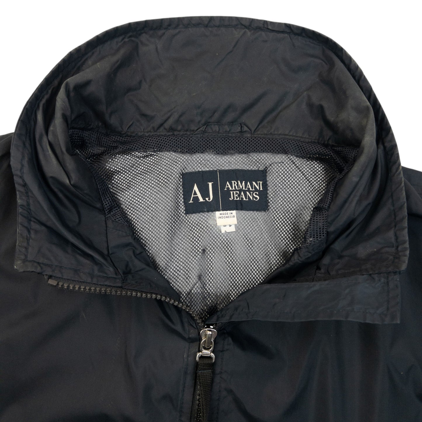 Vintage 2000s Armani Jeans Zip Up Jacket Size L