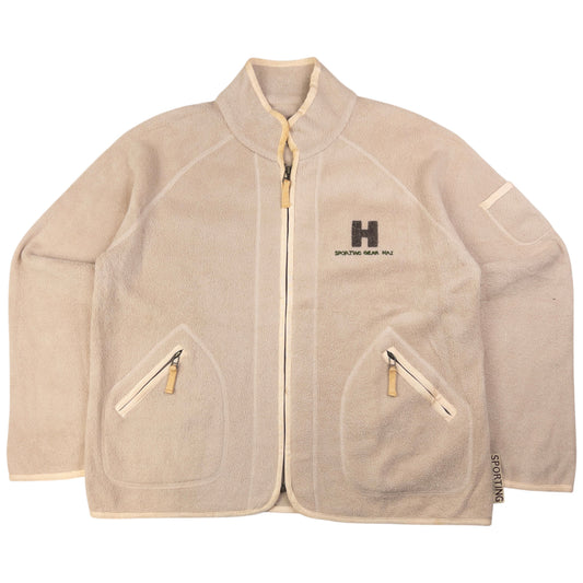 Vintage Hai Sporting Gear By Issey Miyake Fleece Jacket Size S