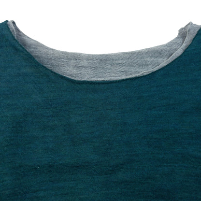 Vintage 90s Yohji Yamamoto Layered Wool Jumper Womens Size S