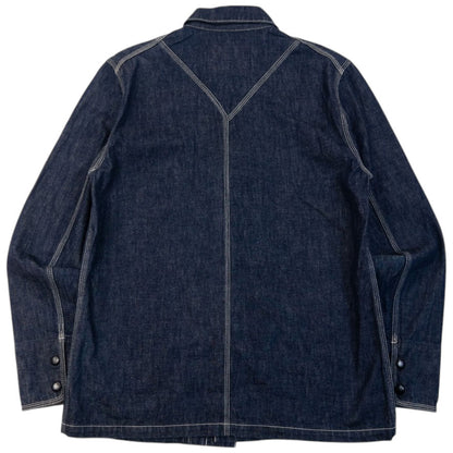 Vintage 2000s PPFM Zip Up Denim Jacket Size S