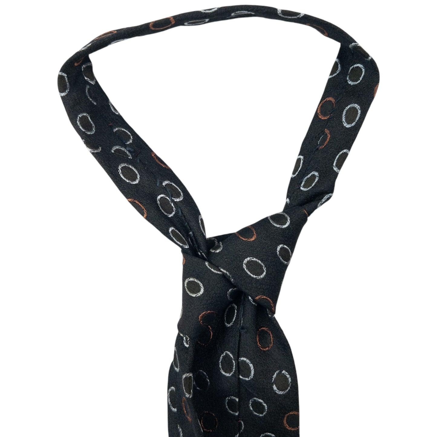 Vintage 90s Issey Miyake Spotted Silk Tie