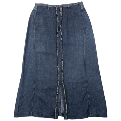 Vintage 2000s Marithe + Francois Girbaud Denim Skirt Womens Size W28