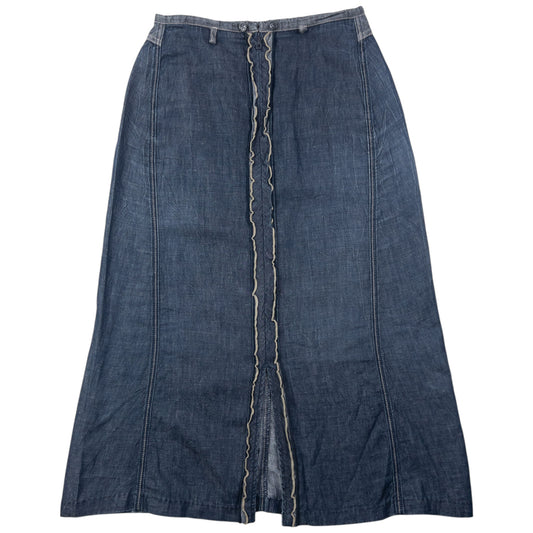 Vintage 2000s Marithe + Francois Girbaud Denim Skirt Womens Size W28