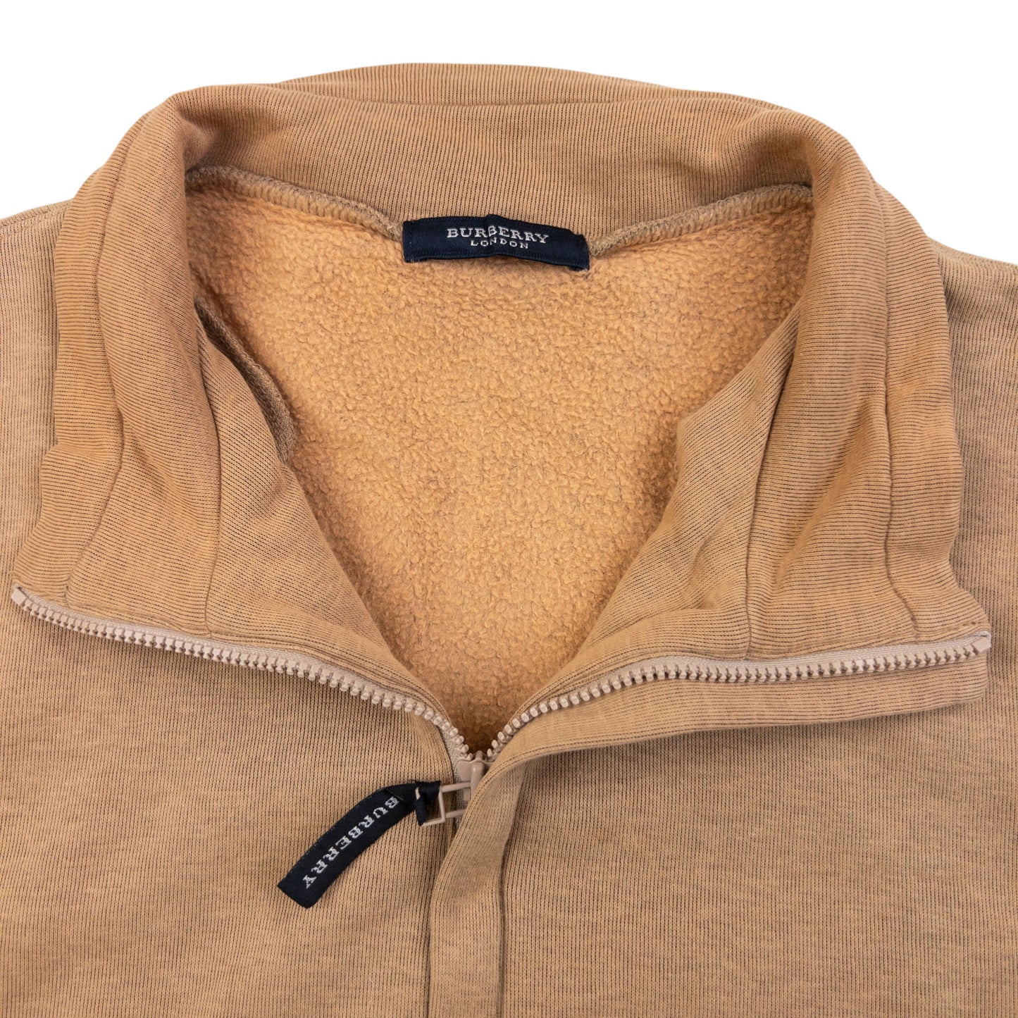 Vintage 2000s Burberry Q Zip Sweatshirt Size XS