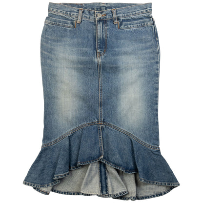 Vintage 2000s Hysteric Glamour Kinky Jeans Denim Skirt Womens Size W28