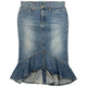 Vintage 2000s Hysteric Glamour Kinky Jeans Denim Skirt Womens Size W28