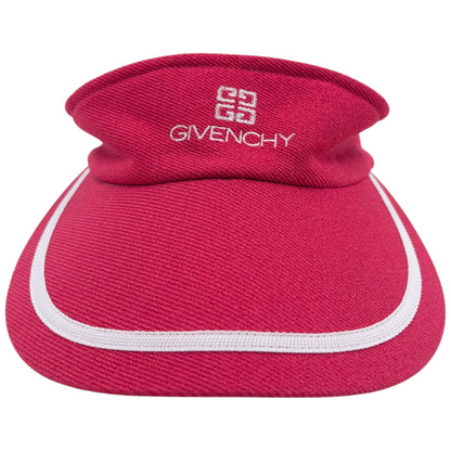 Vintage 90s Givenchy Embroidered Visor Hat