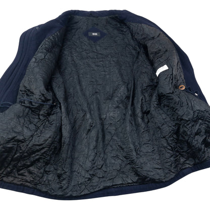 Vintage 2000s Hugo Boss Zip Up Cashmere Jacket Size XL