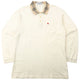 Vintage 90s Burberry Nova Check Collar Long Sleeve Polo Shirt Size M