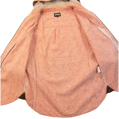 Vintage 2000s PPFM Full Zip Roll Sleeve Hoodie Size S