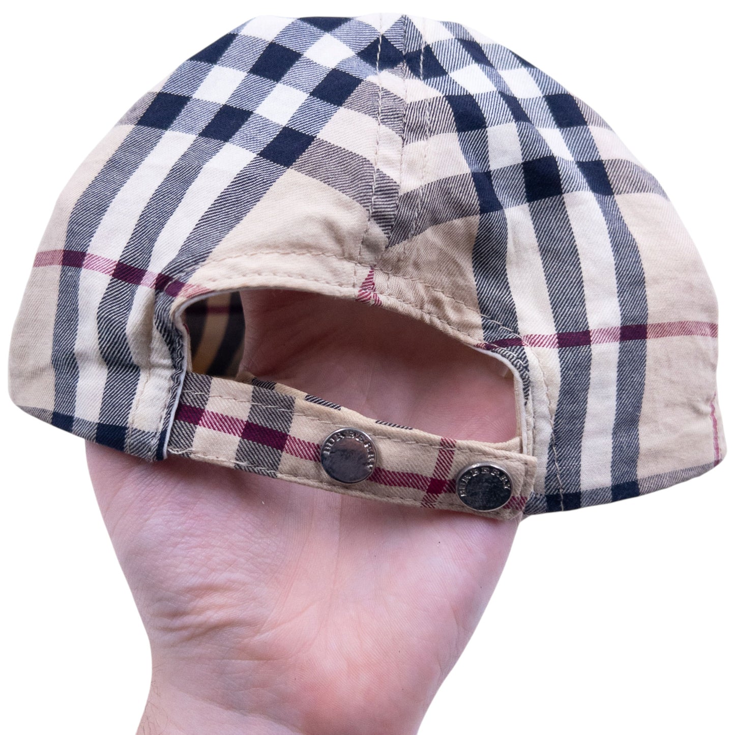 Vintage 2000s Burberry Nova Check Hat