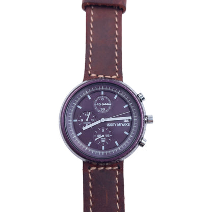 Vintage Issey Miyake Leather Watch