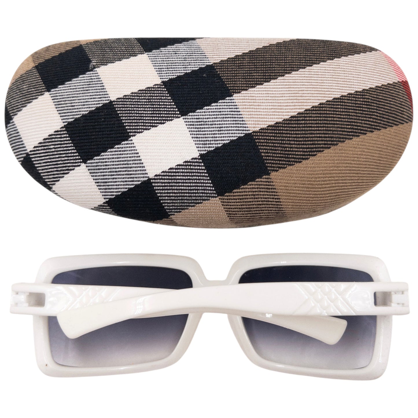 Vintage 2000s Burberry Nova Check Embossed Sunglasses