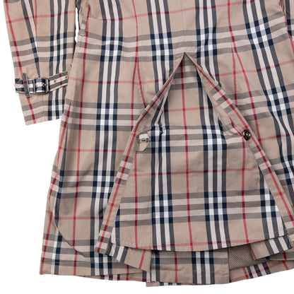Vintage Burberry Nova Check Trench Jacket Womens Size S