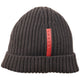 Vintage 2000s Prada Sport Ribbed Knit Beanie Hat