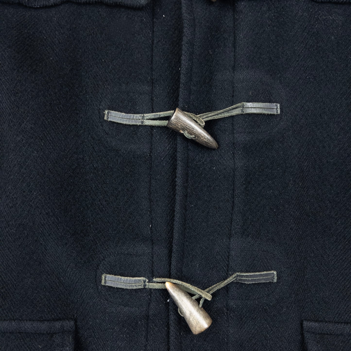 Vintage Burberry Wool Duffle Jacket Size M