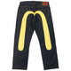Vintage 2000s Evisu Daicock Japanese Denim Jeans Size W35