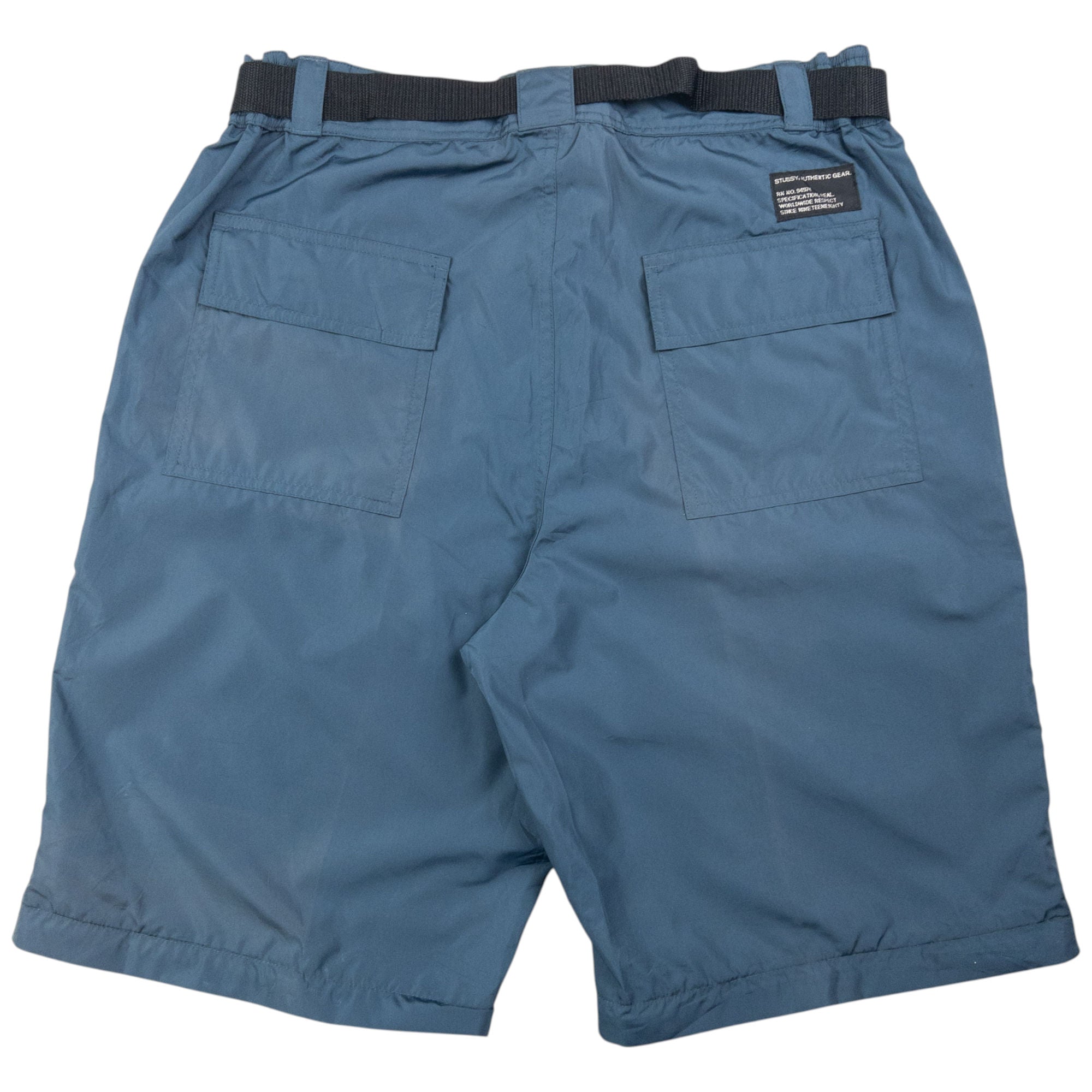 Vintage Stussy Belt Waist Zip Off Trousers Size M