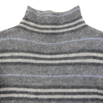 Vintage 2000s Burberry Striped Lightweight Cashmere Knit Jumper Womens Size S