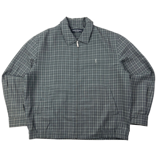 Vintage 90s YSL Yves Saint Laurent Harrington Jacket Size M