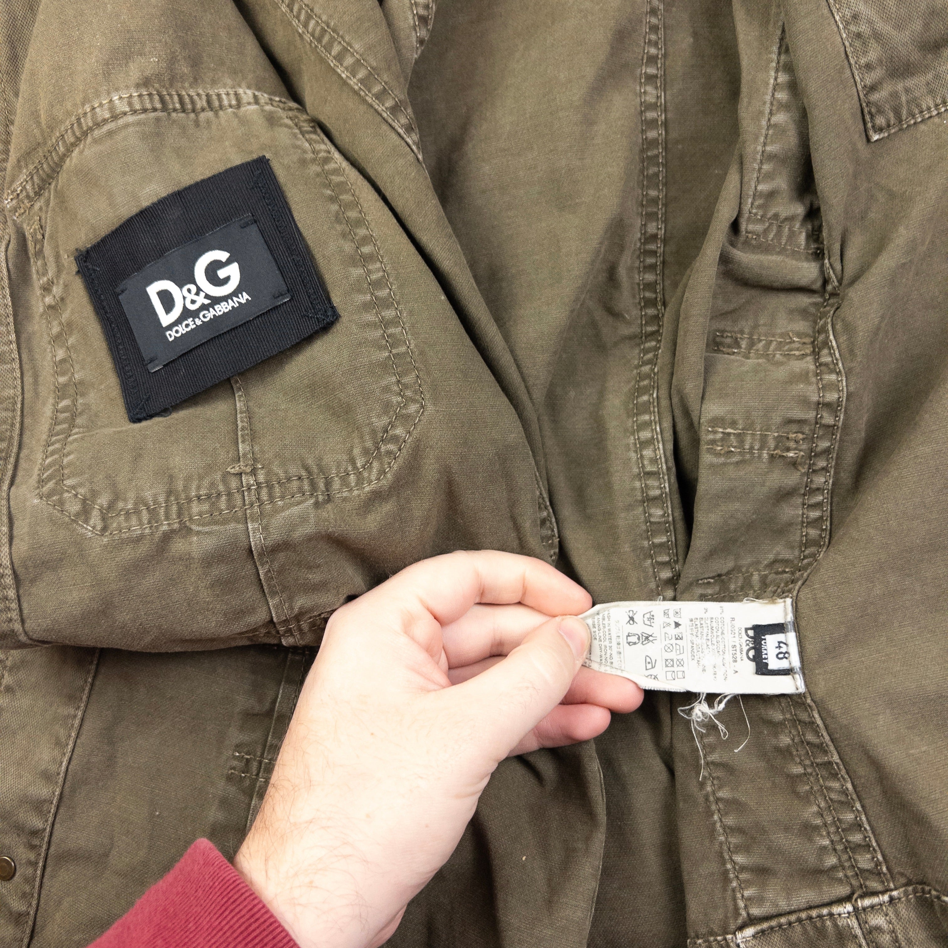 Vintage Dolce & Gabbana Military Jacket Size S