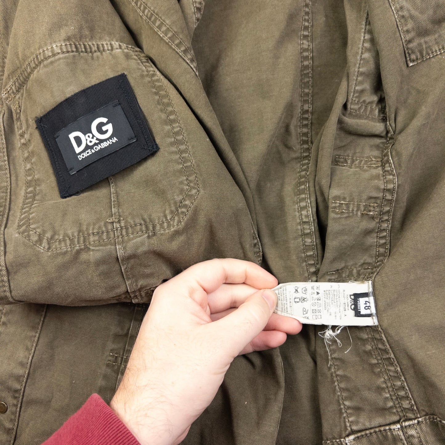 Vintage Dolce & Gabbana Military Jacket Size S