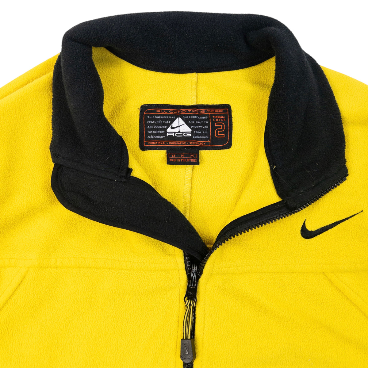 Vintage 2000s Nike ACG Therma-Fit Fleece Jacket Size XL