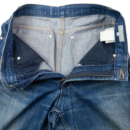 Vintage 90s Comme Des Garçons HOMME Distressed Denim Jeans Size W29