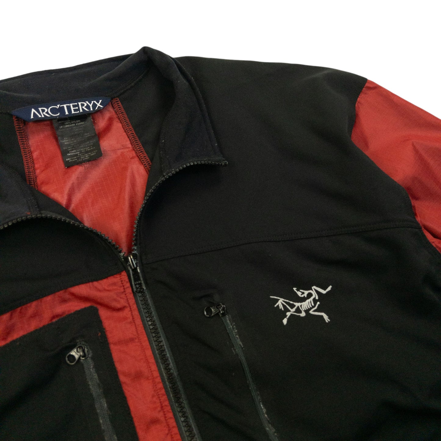 Vintage 2001 Arcteryx Tau Lightweight Zip Up Jacket Size XL