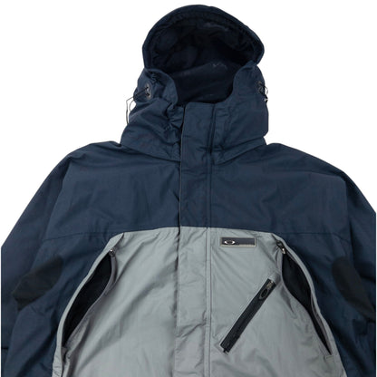 Vintage 90s Oakley Road Fuel Zip Up Snowboarding Jacket Size L