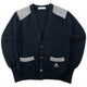 Vintage 80s Burberry Wool Cardigan Size S