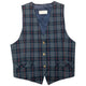 Vintage 90s Burberry Nova Check Waistcoat Womens Size S