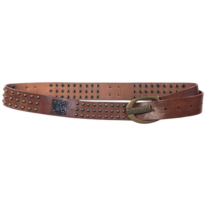 Vintage 2000s Roberto Cavalli Studded Leather Belt Size XL
