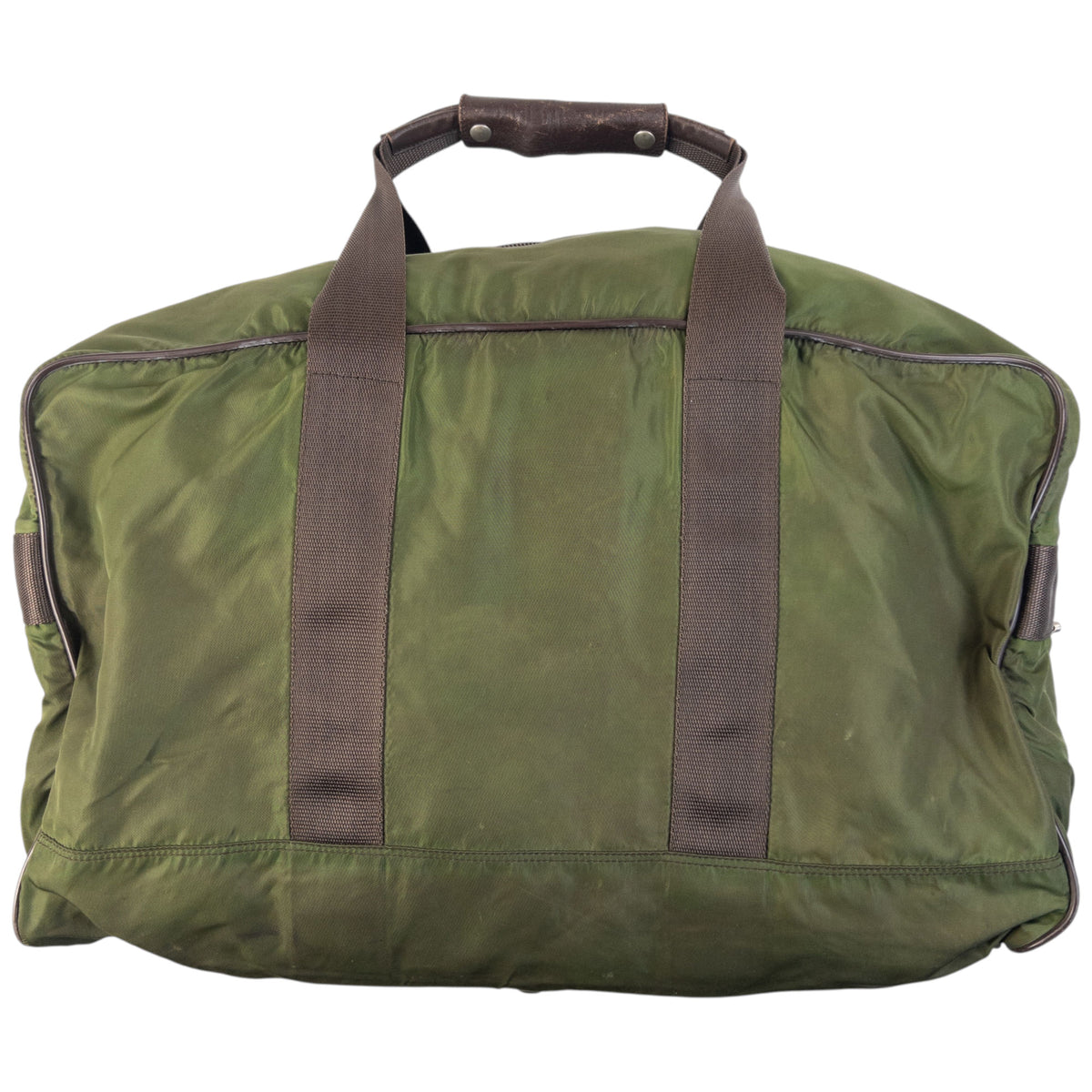 Vintage 90s Prada Duffel Luggage Bag