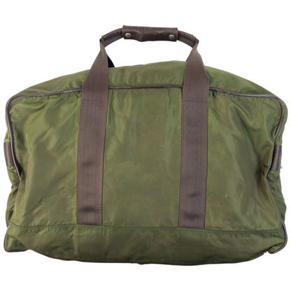 Vintage 90s Prada Duffel Luggage Bag
