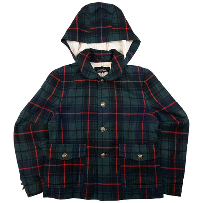 Vintage Comme Des Garçons Tricot Button Up Tartan Jacket Womens Size S