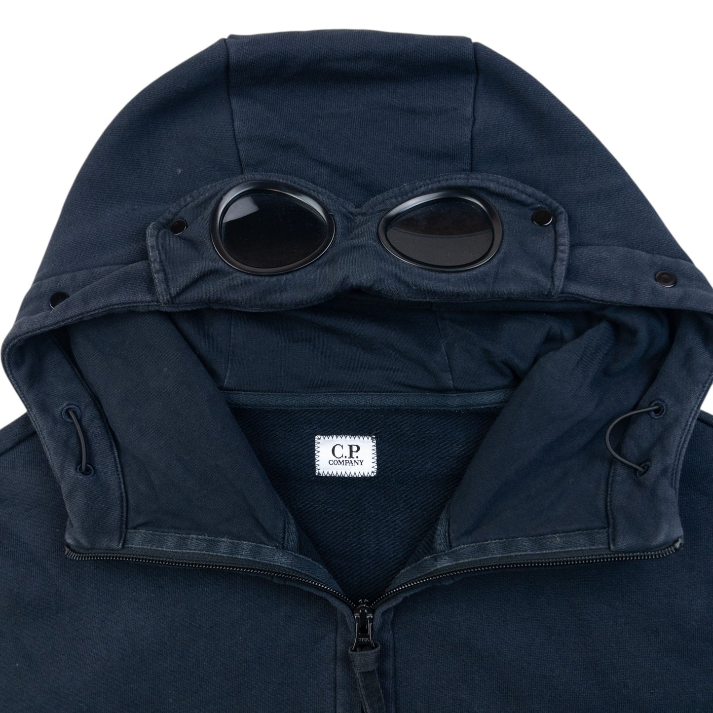Vintage CP Company Goggle Hood Zip Up Hoodie Size M